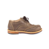 MK1083 - Brogue Oxfords Fossil [Children's Leather Shoes]