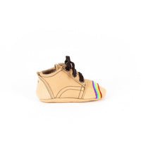 MK21026 - Rainbow Baby Varsity Shoes Natural