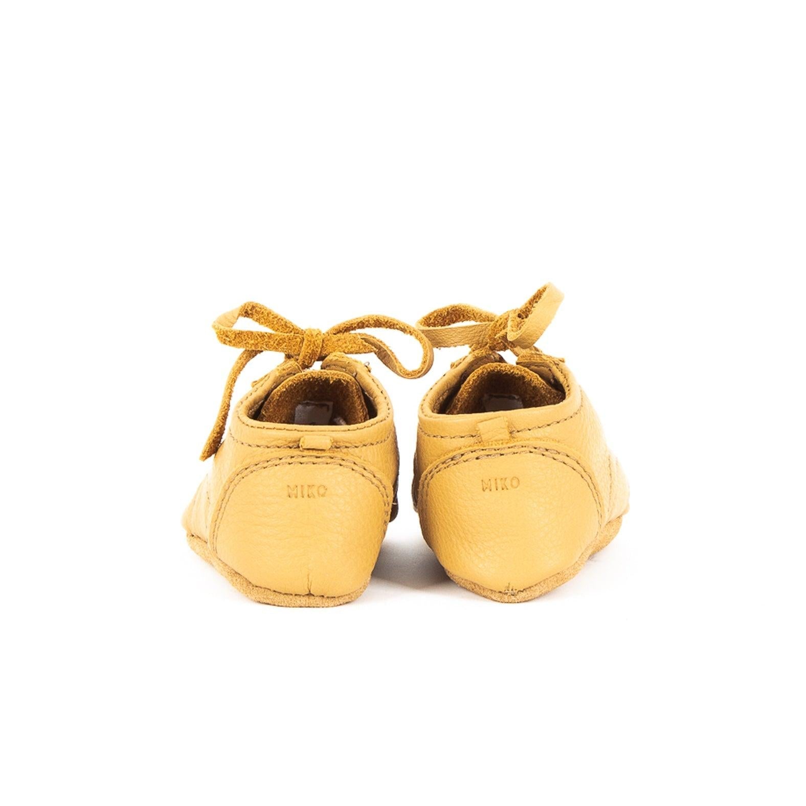 MK21040 Varsity Dorado [Baby Leather Shoes] Sustainable Fashion made by artisans