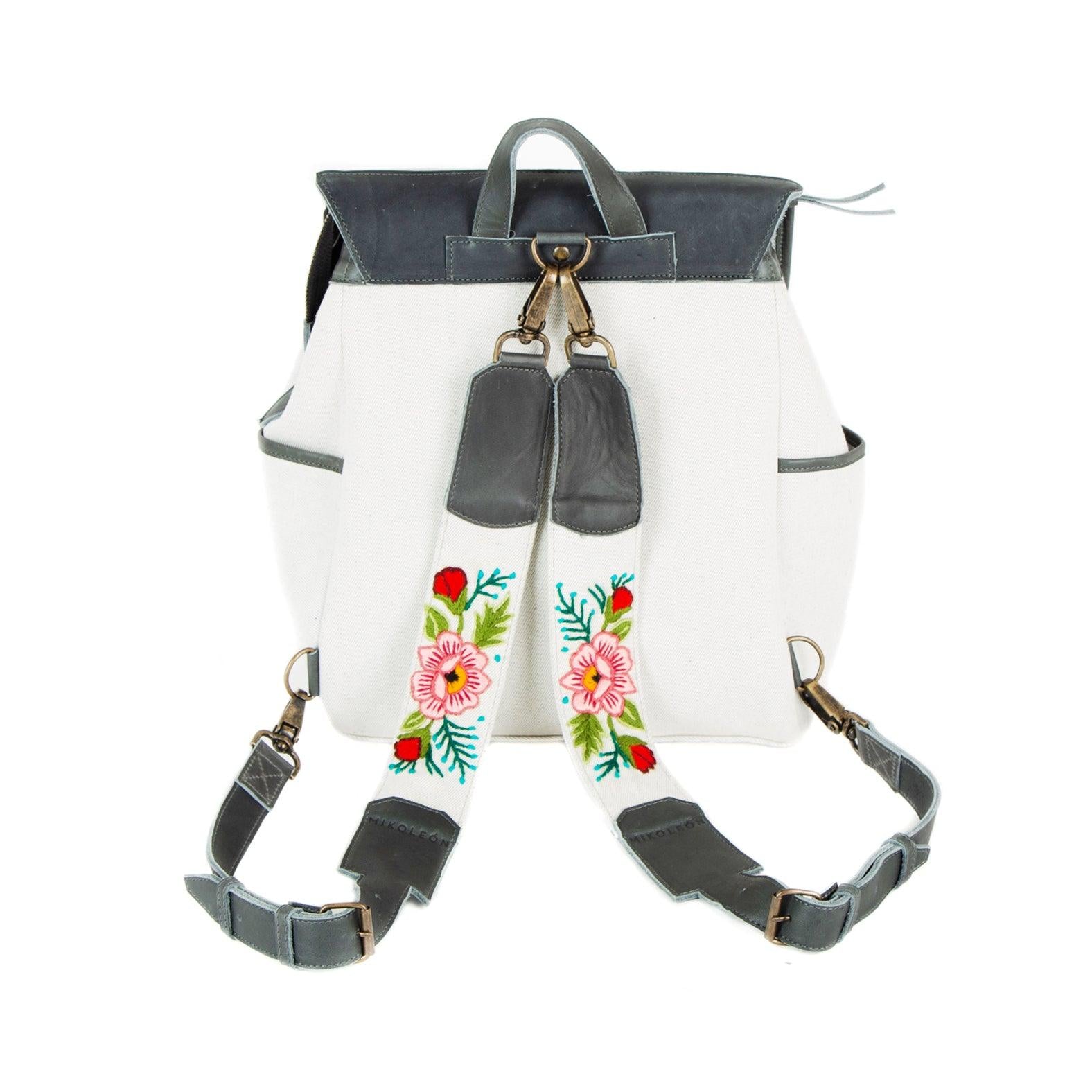Mikoleon Artisan Backpack Multicolor Crossbody strap MK1140-91 - Vintage (1OAK) Zunil Travel Card Clutch  main image 3