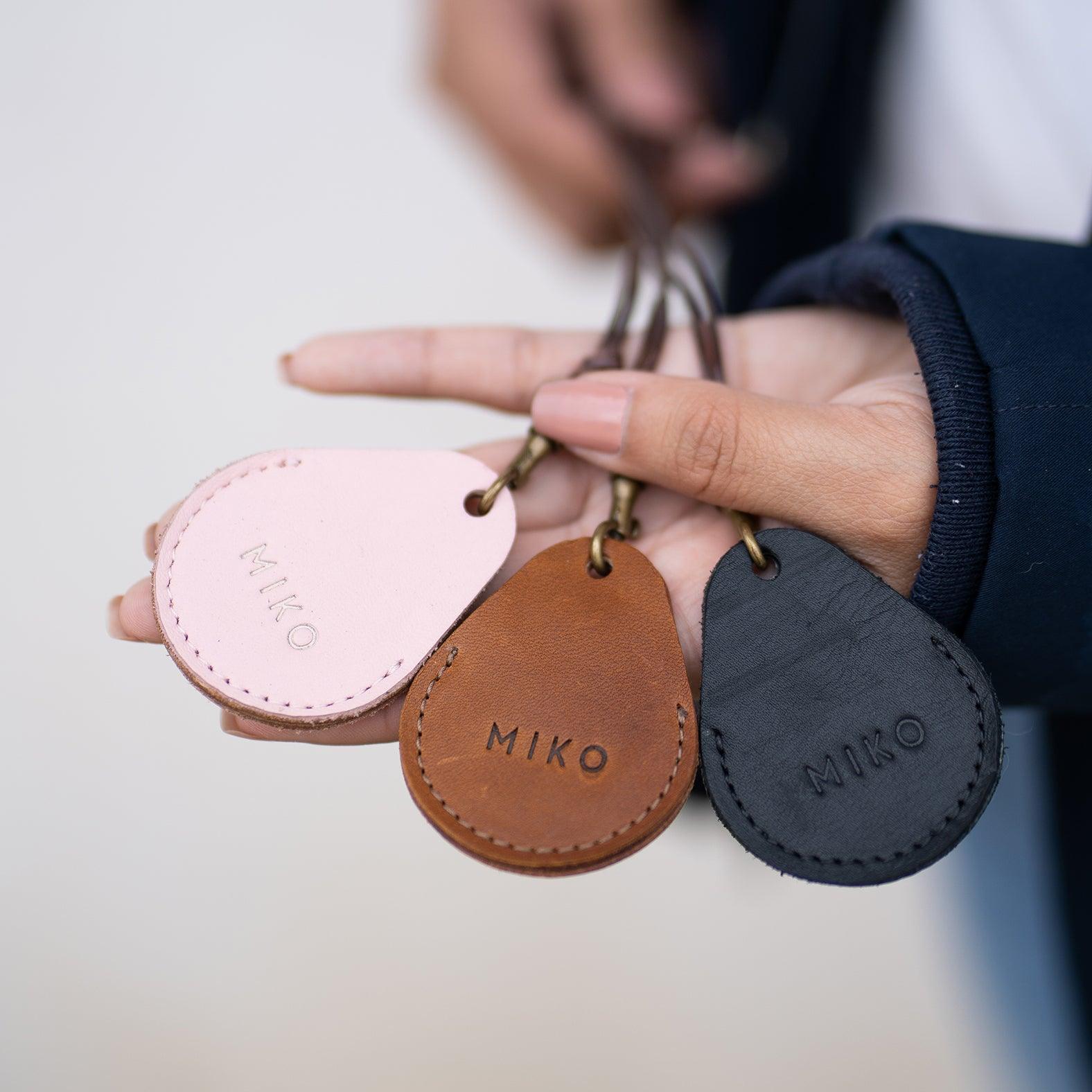 Men Women's Leather Key Holder Case Wallet Keychain Pouch Bag