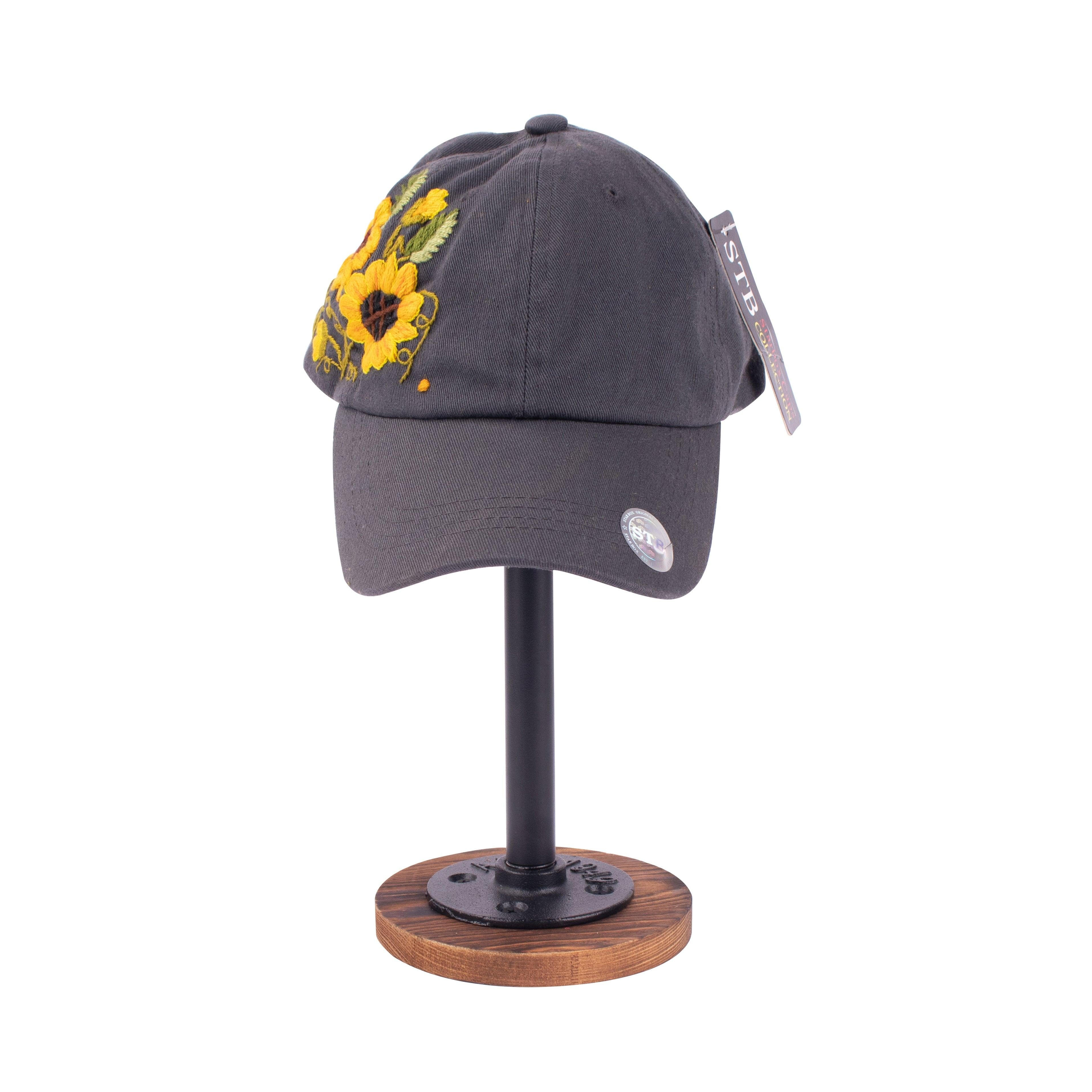 MK211592 Embroidered Baseball Cap Sunflower Sustainable