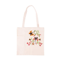 MK211600 - Embroidered Canvas Tote - Mariposas