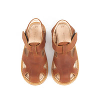 MK21312 - Rancho Sandals Brown [Children's Leather Sandals]