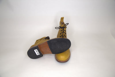 MS0419 - Heritage Luxe Boots Mustard - SAMPLE