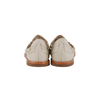 MK24138 - NEW Huarache Loafers Bone [Women's Leather Sandals]