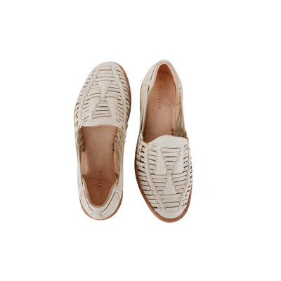 MK24138 - NEW Huarache Loafers Bone [Women's Leather Sandals]