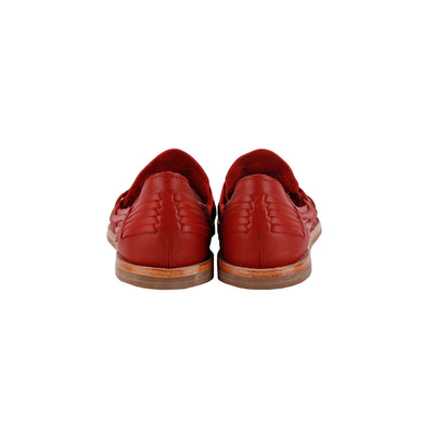 MK24140 - NEW Huarache Loafers Red [Women's Leather Sandals]
