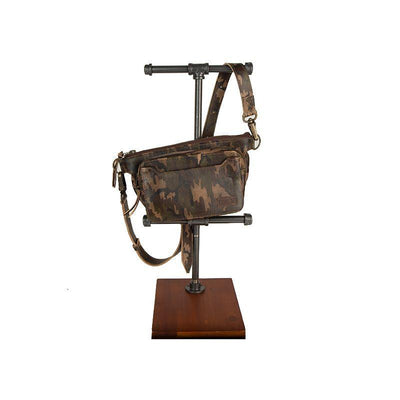 MS4170 - All Leather Belt Bag - Camo Medium - SAMPLE