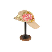 MS4174 - Embroidered Baseball Cap - Floral - SAMPLE