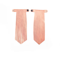 MK22947 - Adela Leather Tassels Set - Rose Gold [Leather Accessory]