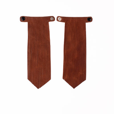 MK22943 - Adela Leather Tassels Set - Mocca [Leather Accessory]