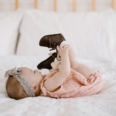 MK21865 - Varsity Shoes Cafe [Baby Leather Shoes]