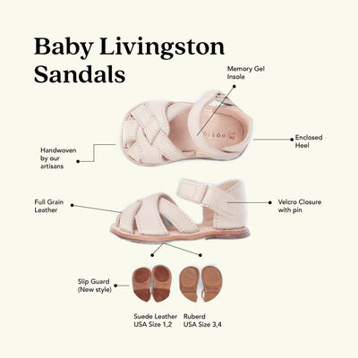 WMK221064 - Baby Livingston Sandals Bone