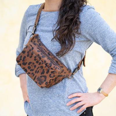 MK22247 - Custom Leather Belt Bag [Women's Leather Bag]