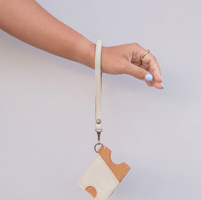 MK221366 - Bone Wristlet [Leather Bag Accessory]