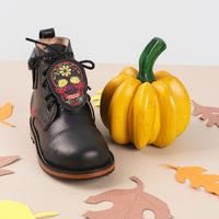 MK221730 - Charm Skull Black for Heirloom Boots [Leather Accessory]