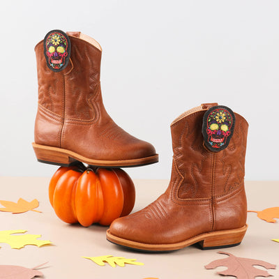 MK221732 - Charm Skull Black for Kicker Boots [Leather Accessory]