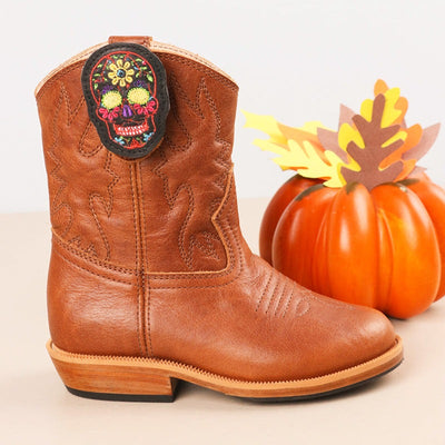 MK221732 - Charm Skull Black for Kicker Boots [Leather Accessory]