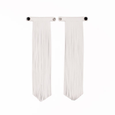 MK22931 - Etta Leather Tassels Set - White [Leather Accessory]