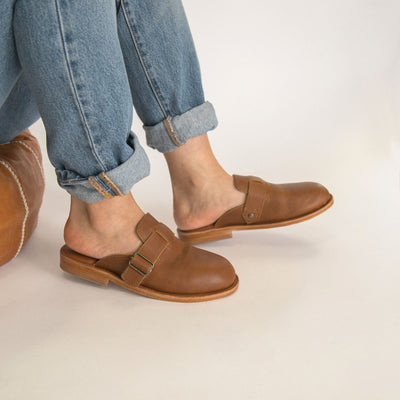 MK22997 - Explorer Sandals Brown [Women's Leather Sandals]