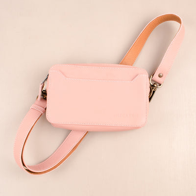 MK221552 - Leather Concert Wallet Rosewood [Women's Leather Bag]