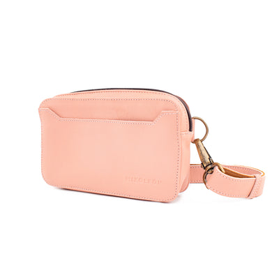 MK221552 - Leather Concert Wallet Rosewood [Women's Leather Bag]