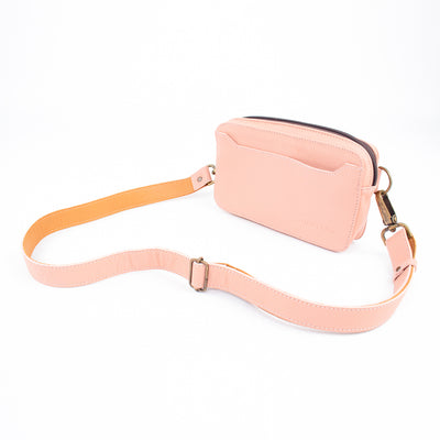 MK221552 - Leather Concert Wallet Rosewood [Women's Leather Bag]