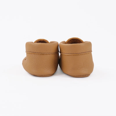WMK221604 - Baby Moccasins Dorado [Baby Leather Shoes]