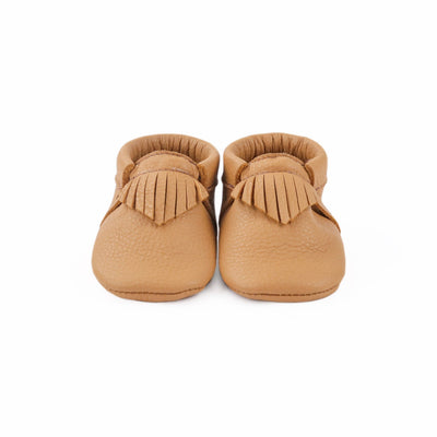 WMK221604 - Baby Moccasins Dorado [Baby Leather Shoes]