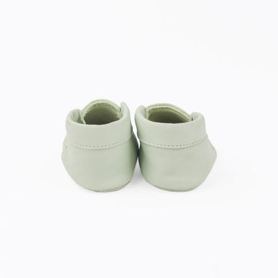 WMK221654 - Baby Moccasins Avocado [Baby Leather Shoes]
