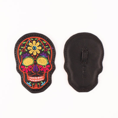 MK221730 - Charm Skull Black for Heirloom Boots [Leather Accessory]