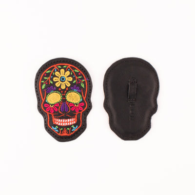 MK221730 - Charm Skull Black for Heirloom Boots [Leather Accessory]