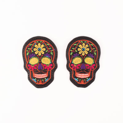 MK221730 - Charm Skull Black for Heirloom Boots [Leather Accessory]