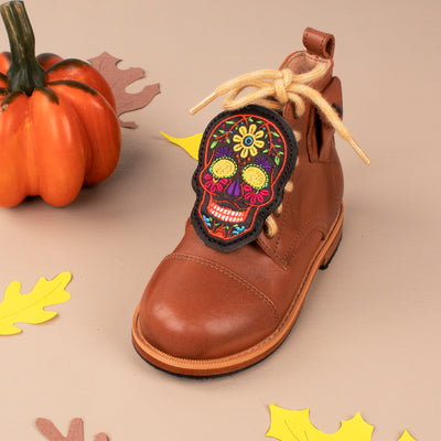 MK221730 - Charm Skull Black for Heirloom Boots [Leather Accessory]