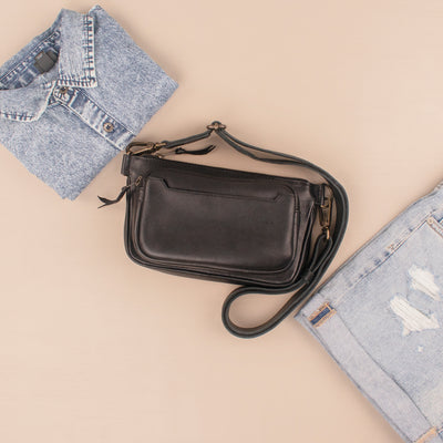 MK22247 - Custom Leather Belt Bag [Women's Leather Bag]