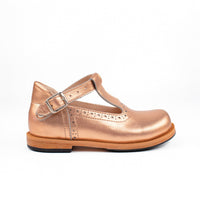 MK22768 - Mary Janes Shoes Rose Gold [Children's Leather Shoes]