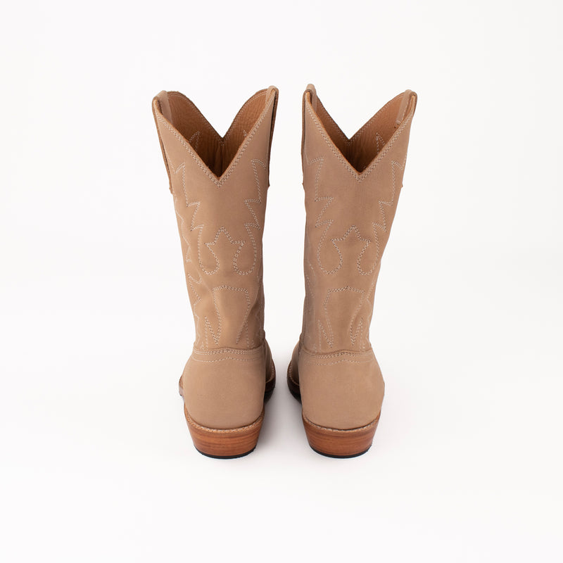 MK22891 - Etta Western Boots Sand [Women's Leather Boots] | Sustainable ...