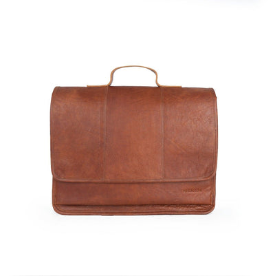 WMK221036 - Leather Messenger Bag
