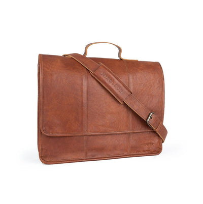 WMK221036 - Leather Messenger Bag