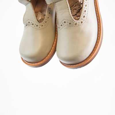 MS0554 - Mary Janes Shoes Bone SAMPLE