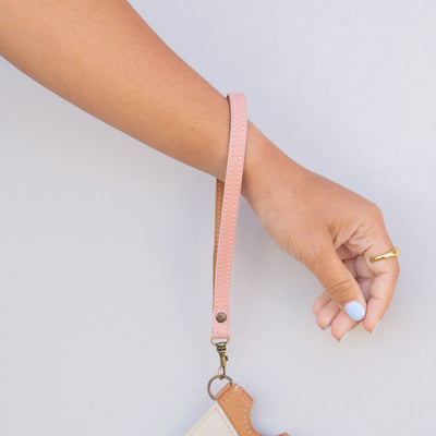 MK221400 - Rosewood Wristlet [Leather Bag Accessory]