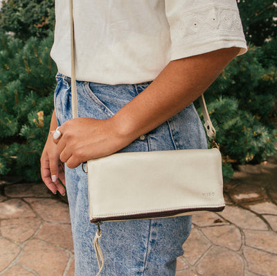 MM21475 - Custom Leather Crossbody Belt For Envelope Wallet [Women's Leather Belt]