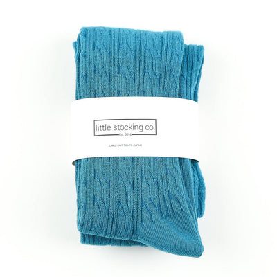 LSC113 - Capri Cable Knit Tights