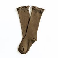 LSC-AW20 - Knee Highs Lace Olive