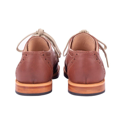MK1080 - Brogue Oxfords Shoes Root Beer [Children's Leather Shoes]