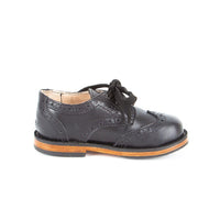 MK1081 - Brogue Oxfords Shoes Black [Children's Leather Shoes]
