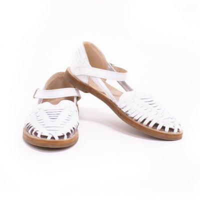 MK1085 - Market Huaraches White