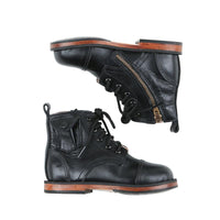 MK2002 - Heirloom Luxe Boots Black [Children Leather Boots]