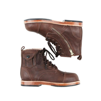 MK2004 - Heirloom Luxe Boots Café [Children Leather Boots]